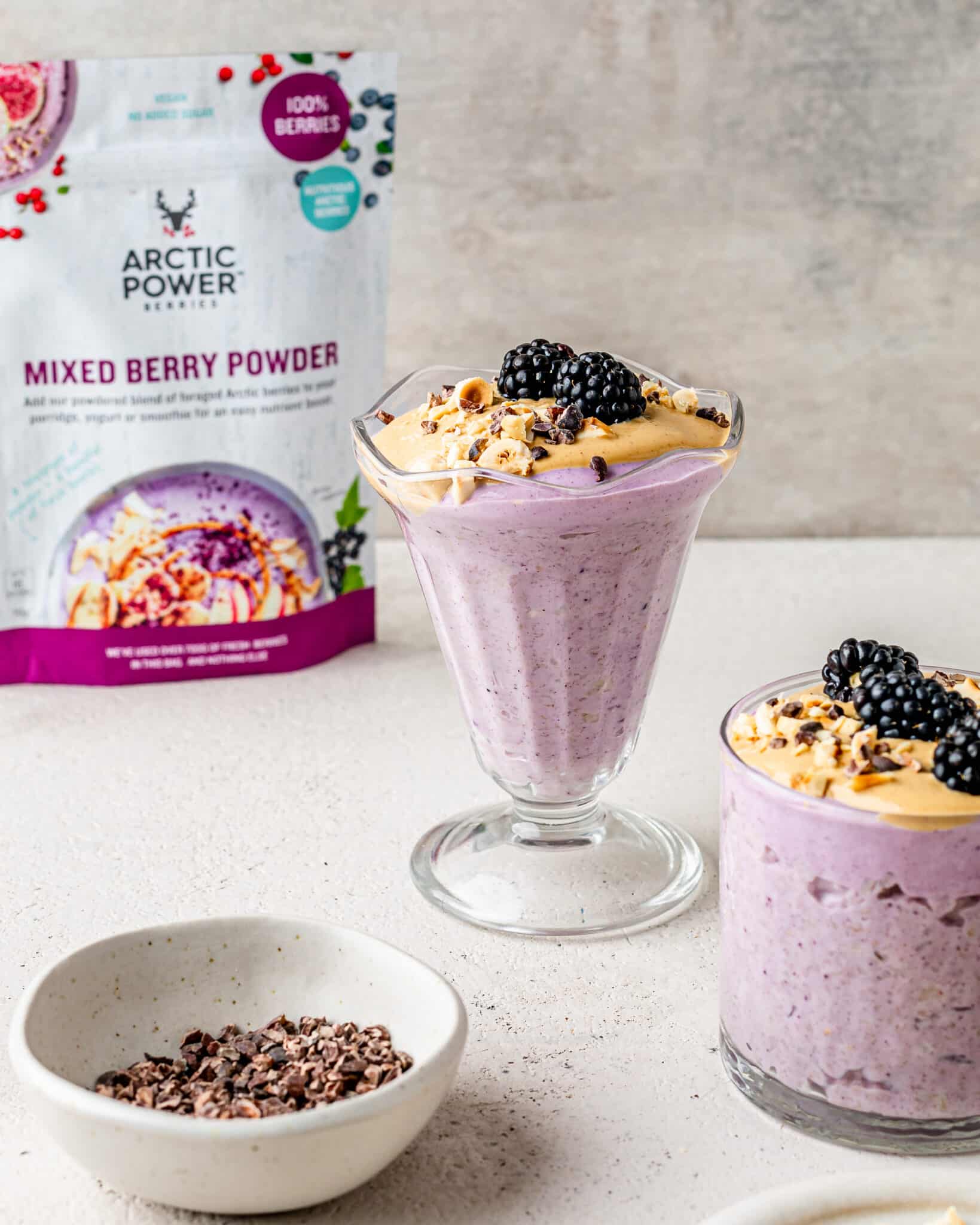 Overnight Oats Med Arctic Power Mixed Berries Stay Nourished 2138