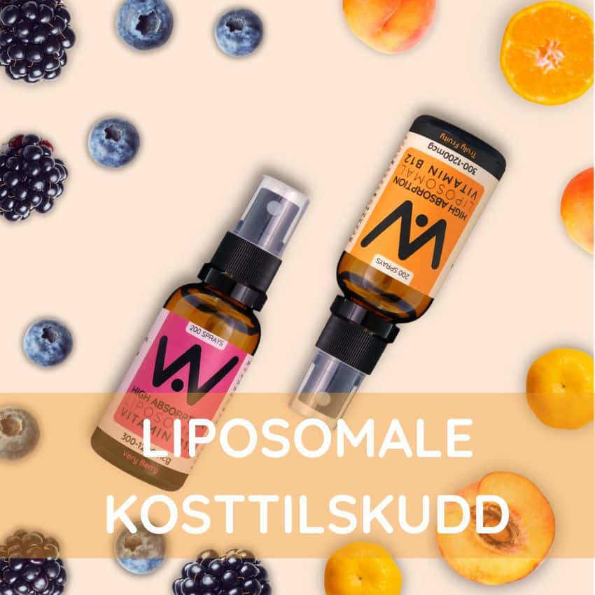 Liposomale kosttilskudd