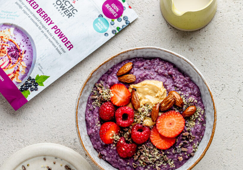 Mixed Berry Porridge-6 Mixed Berry Porridge